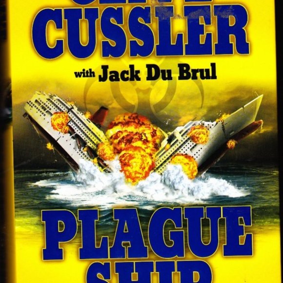 Plague Ship (Oregon Files) by Clive Cussler 2008 Hard Cover Book - Very Good - Picture 1 of 2